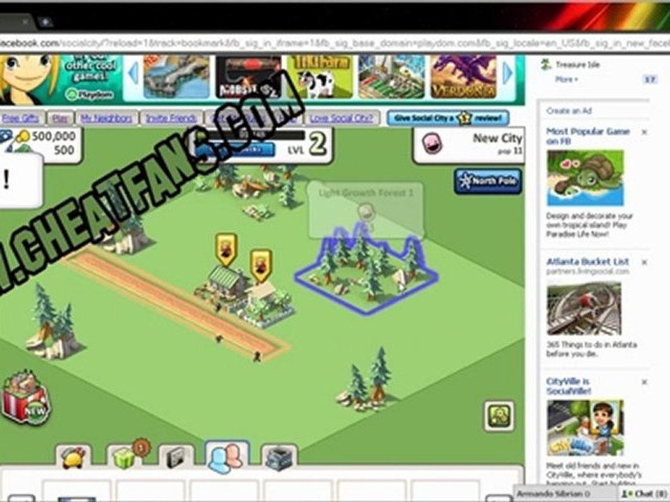 SOCIAL CITY HACK COINS + GIFTS +LEVEL AND MORE