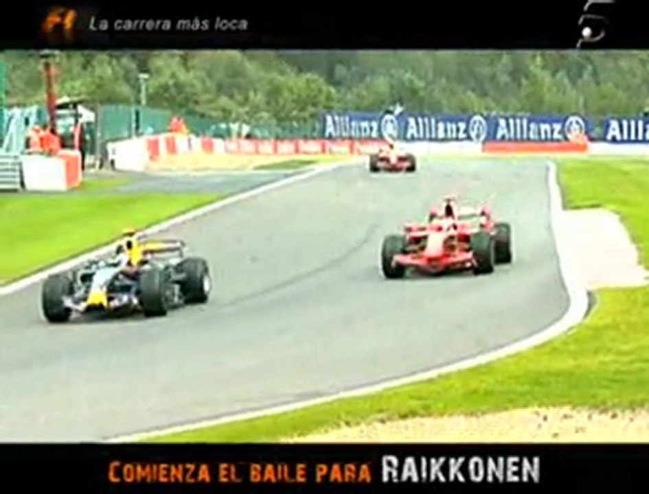 F1-Lewis Hamilton Vs. Kimi Raikkonen Spa 2008