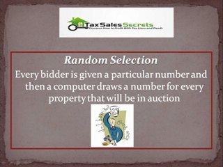 Most Common Tax Lien Bidding Methods