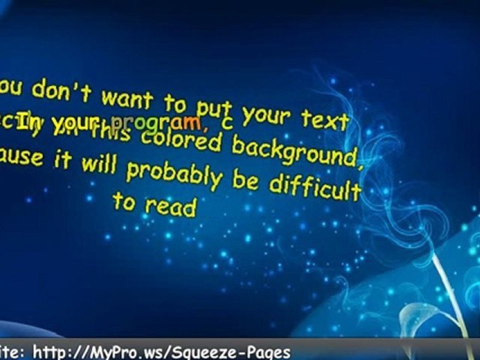 Creating a Squeeze Page