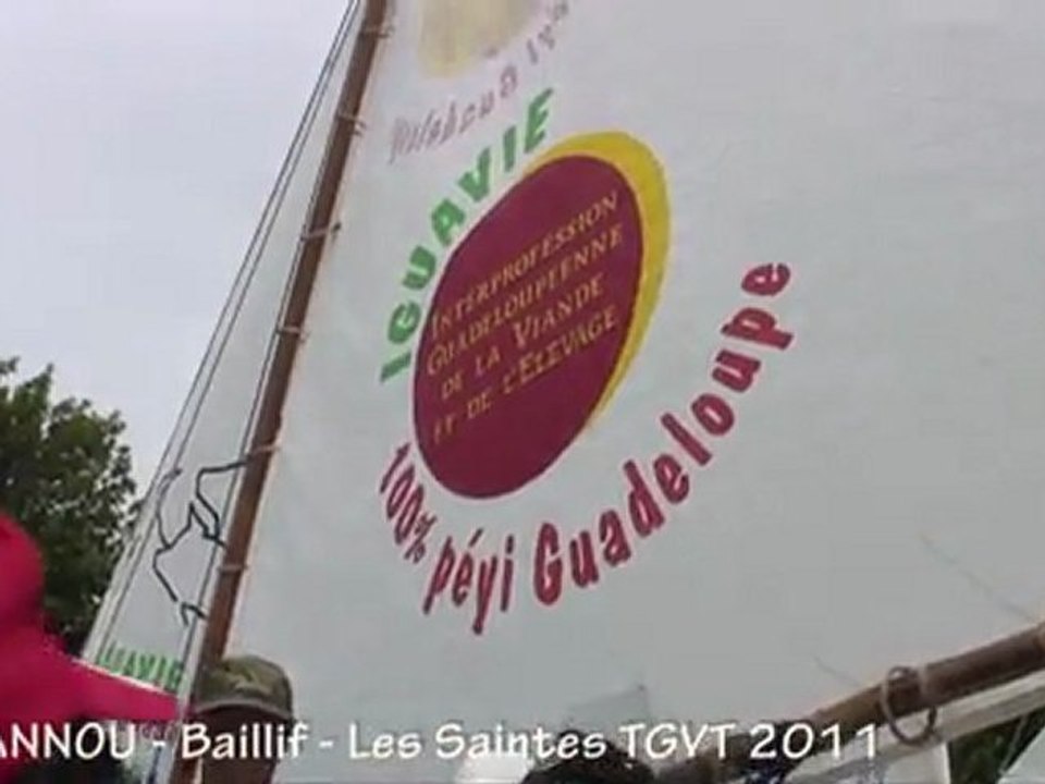 Tour de Guadeloupe à la Voile Traditionnelle 2011 (TGVT)-Baillif-Les Saintes