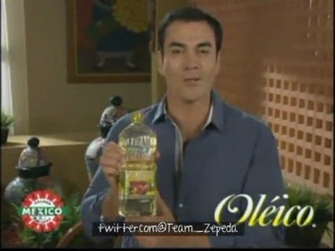 David Zepeda @davidzepeda1 anuncio Oléico