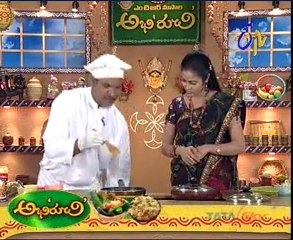 Abhiruchi - Recipes - Arati Sanagapindi Vepudu,Gummadi Soup,SetDosa - 01 Mar 11_ 01