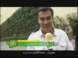 David Zepeda @davidzepeda1 felicita al ganador del super lotto