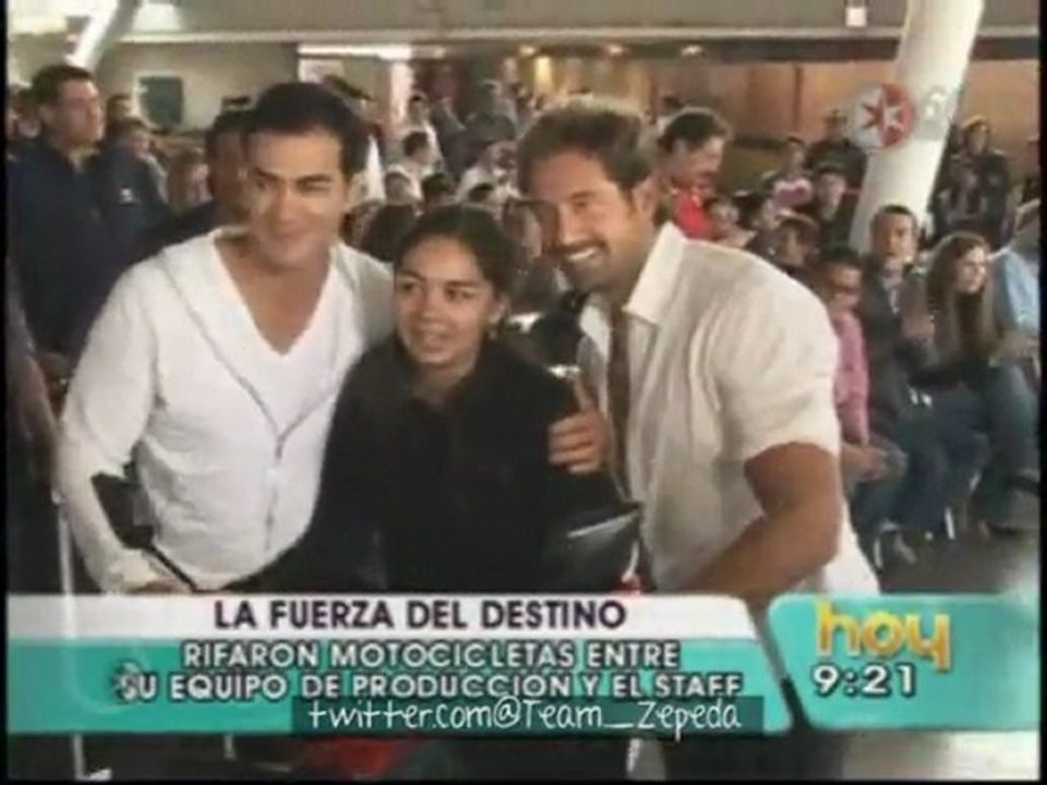 David Zepeda @davidzepeda1 y Gabriel Soto @gabrielsotofans son grandes amigos