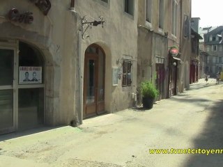 Rue Bonivard sinistrée par le chantier des halles