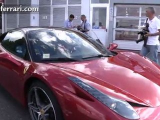 Autosital - L'astronaute italien Paolo Nespoli en visite à Maranello, chez Ferrari - VO