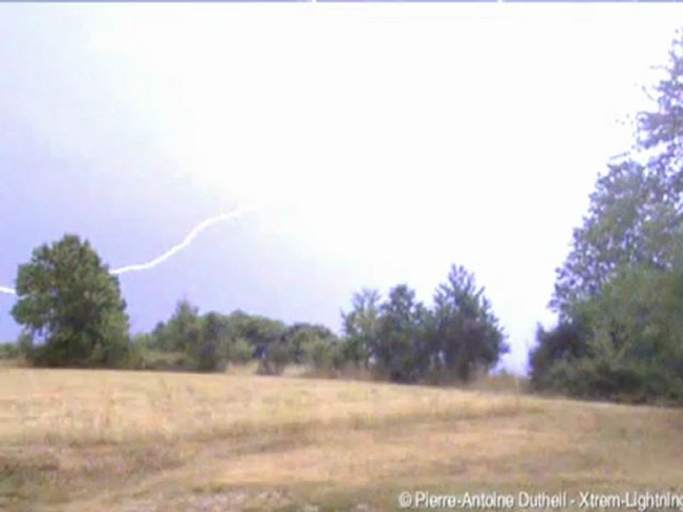 Orage 12 juillet 2011 -Mont Gargan