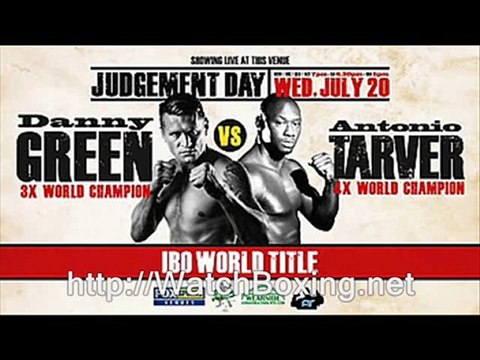 watch ppv Danny Green vs Antonio Tarver live streaming world boxing