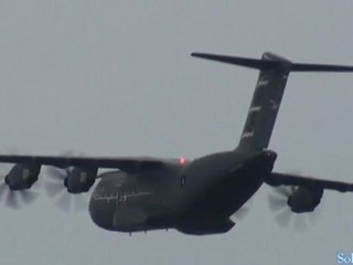Airbus A400M First Highspeed Fly-By (Air Display Demonstration World Premiere) at Antaturk Air Show