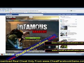 How to Cheat Infamous Anarchy ON Facebook JULY 2011 Cheats
