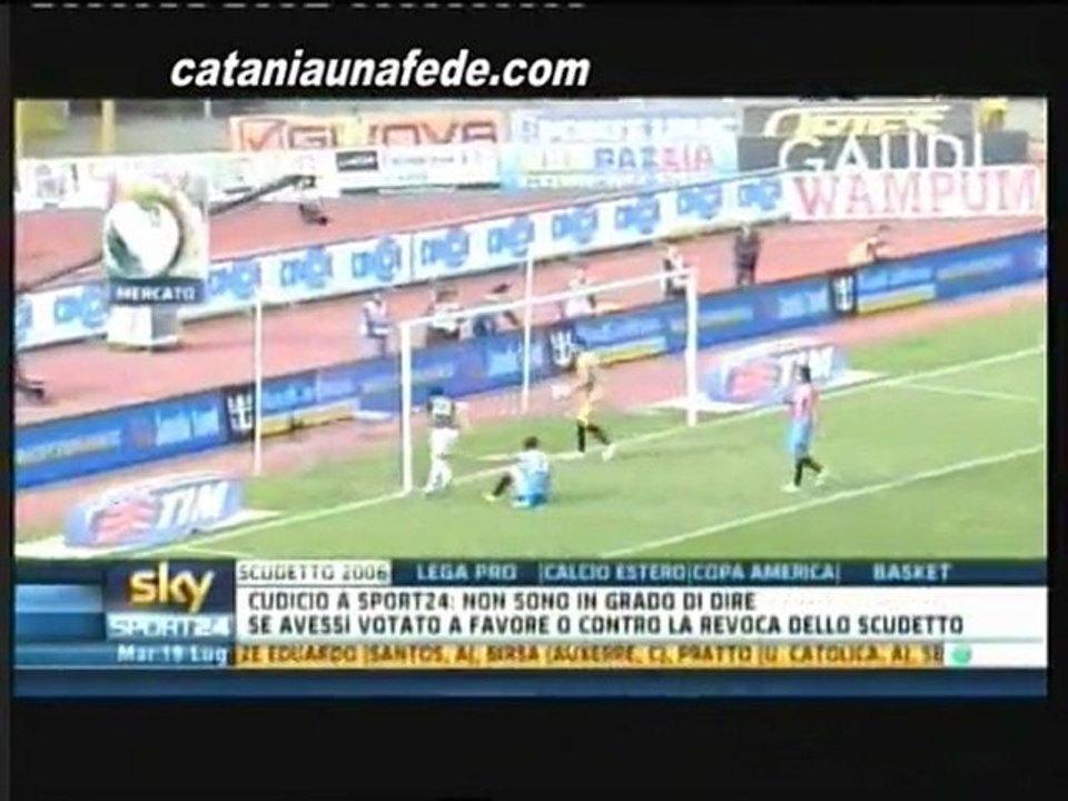 Regula e Mouche vicino al Catania