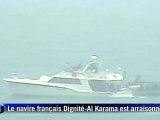 Flottille pour Gaza: un navire français arraisonné par Israël