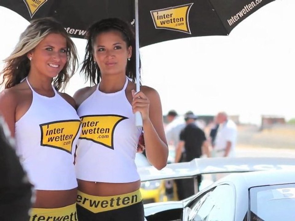 Antoine Leclerc et le trophée Lamborghini au Castelet