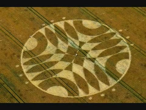 Crop circle Overton Down, Wiltshire ~ 18Juillet 2011