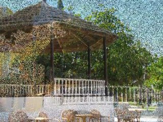 La restauration au HAMMAMET VILLAGE en juin 2011