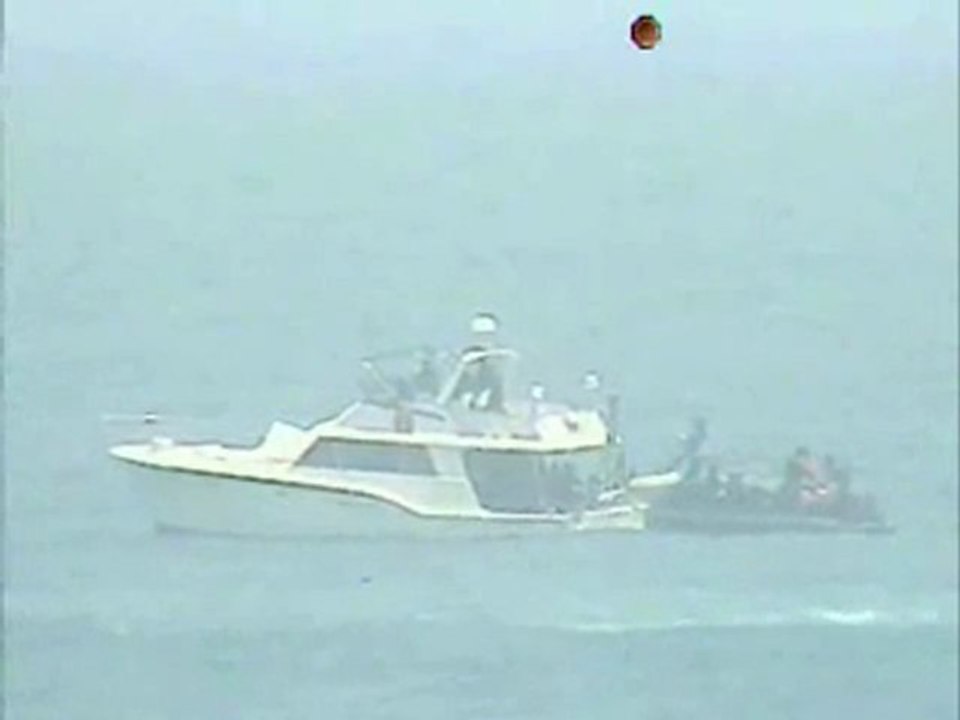 GAZA - Arrestation du bateau ''Dignité' et de ses passagers' par ISRAEL