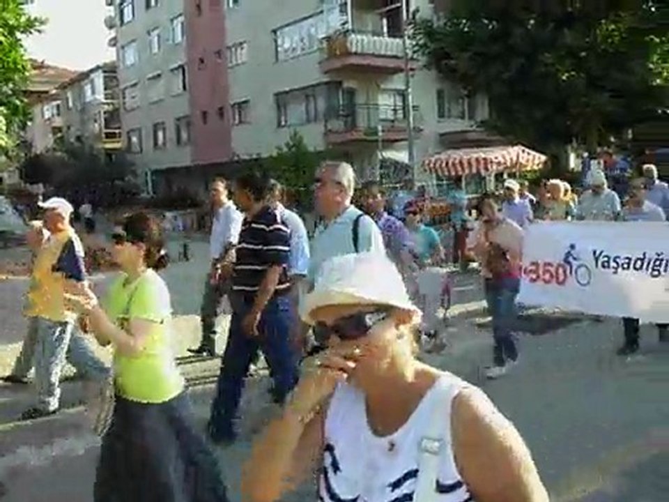Yalova Kent konseyi Vopak yürüyüşü