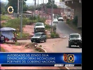Obras inconclusas en Zulia