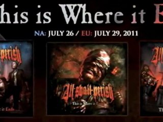 ALL SHALL PERISH - Autographed Booklet (at ...