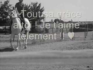 Flavie & Frimousse ! Mais la vidéo est- dédier a Malice une ponette qui représentait tout pour Flavie !