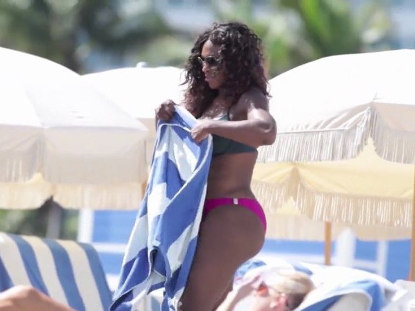 ⁣Exklusiv: Serena Williams im Bikini