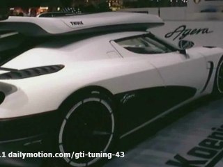 Koenigsegg Agera R Blanc Mat au Salon de Genève 2011