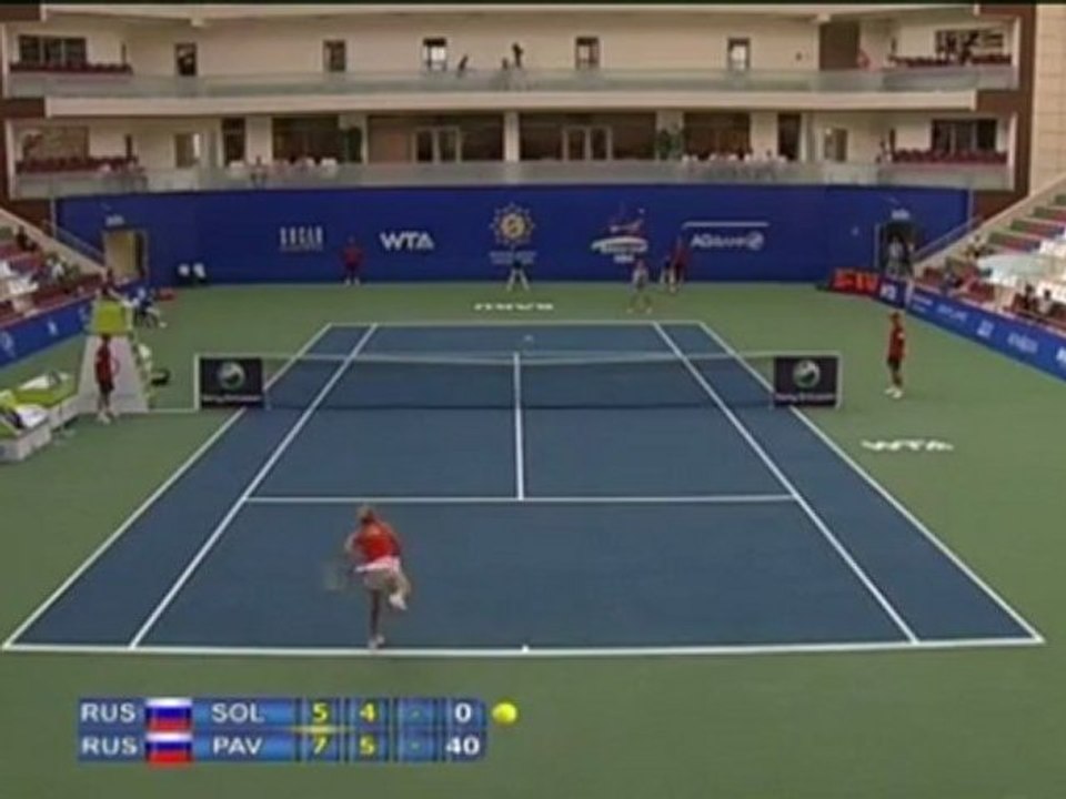 Baku - Pavlyuchenkova kann weiter überzeugen