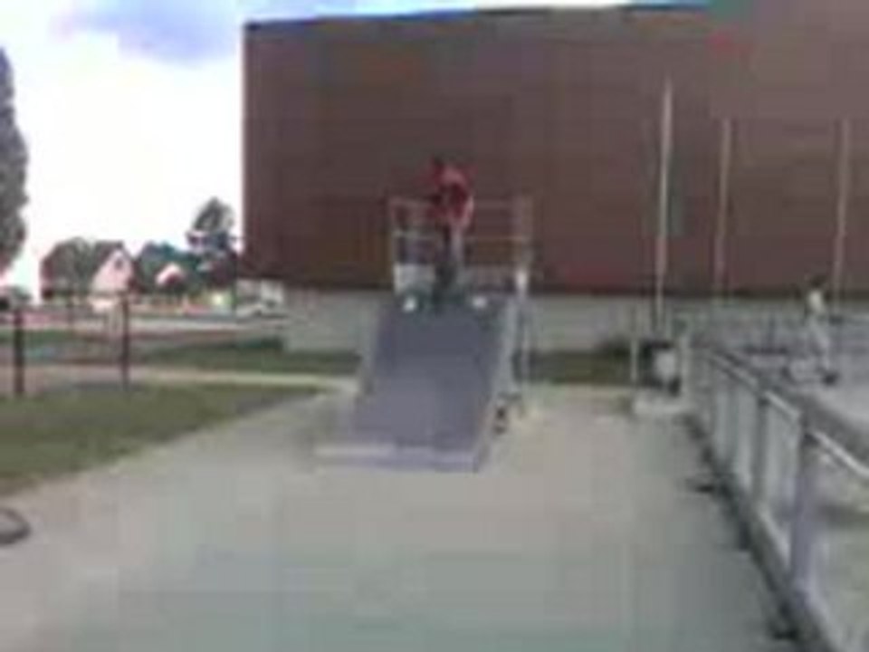 Chute en roller