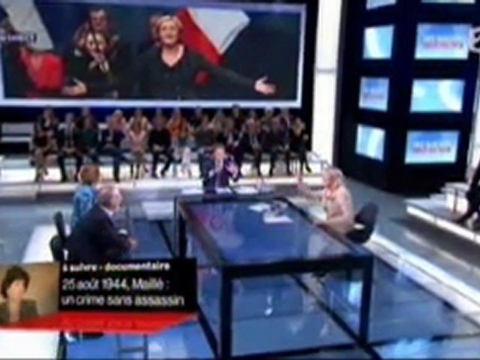 Marine le pen esquive 2