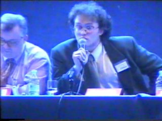 Intervention de Frédéric Vermeulin en 1996, en introduction d'une table-ronde autour de Martine Aubry