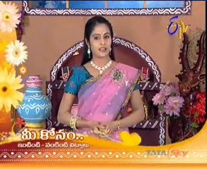 Abhiruchi - Recipes - Ravva Kichidi,Root Juice,Palak Idli,Sagubiyam Punukulu - 09 Mar 11_ 01