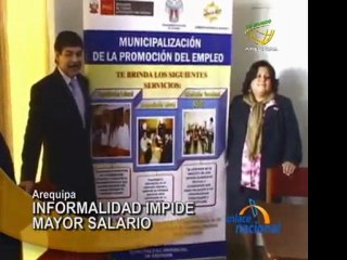 Informalidad de Mypes dificultaria incremento de sueldo minimo
