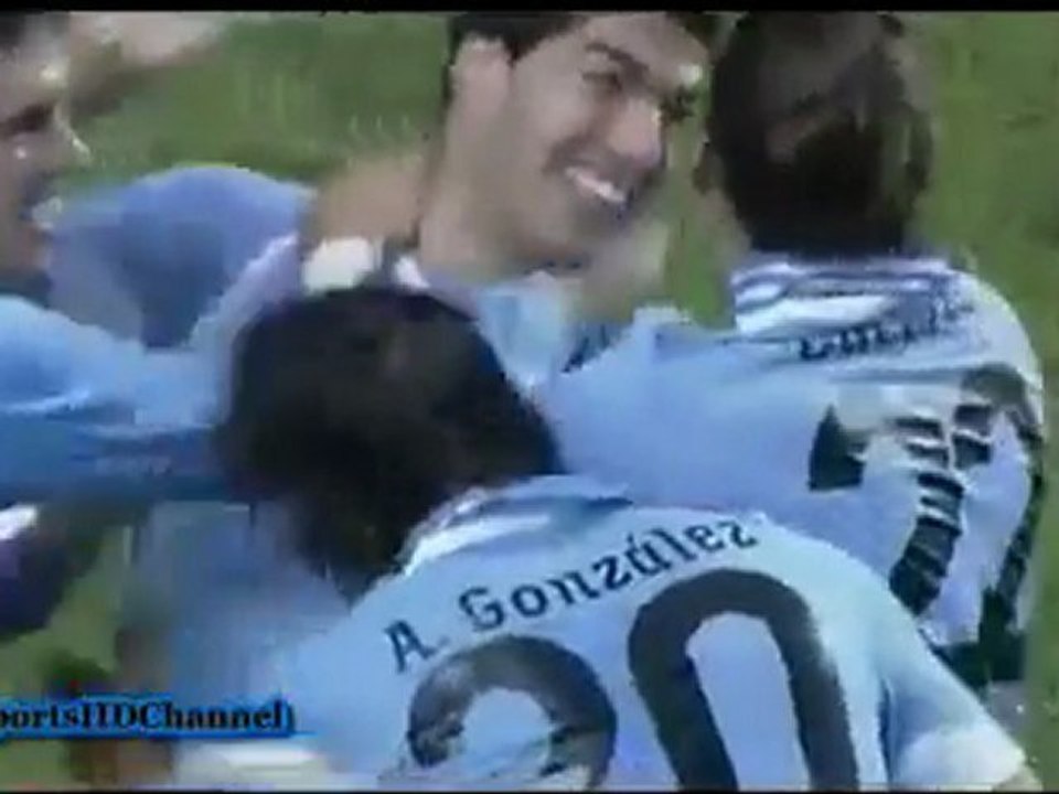 Uruguay-Peru 2-0, Semi finals Copa America 2011