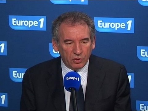 Pour François Bayrou, il n'y a pas de duel avec Borloo