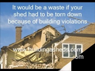 Simple Plans for Building a Storage Shed