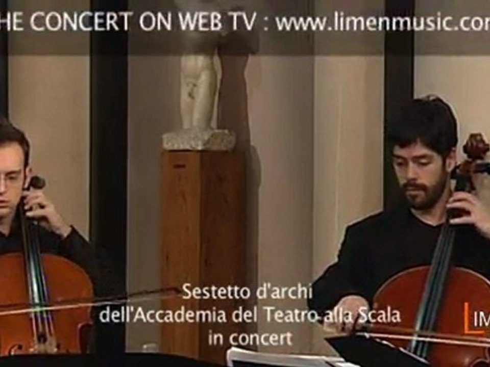 Sestetto d'archi dell'Accademia del Teatro alla Scala plays F. Donatoni