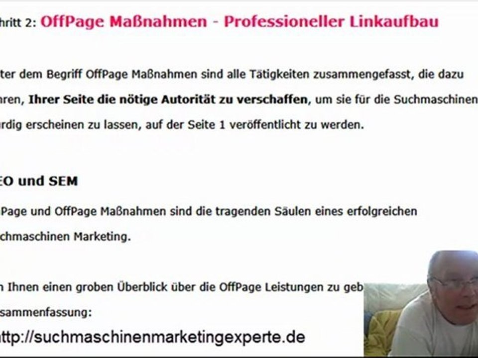 Search Engine Marketing - German Language