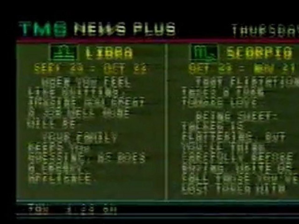 TMS News Plus horoscopes
