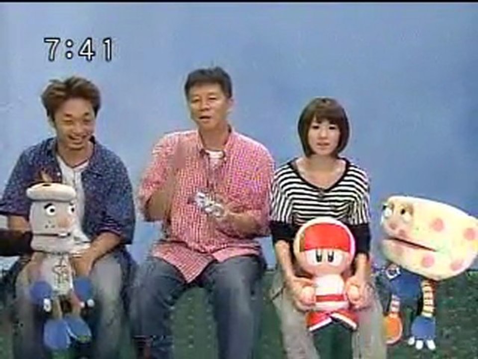 sakusaku 2004.08.13 「カエラ、腹一杯で眠いんですよ...パワプロプロデューサーフジオカさん登場」2/4