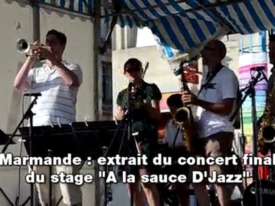 Marmande : Concert des stagiaires D'Jazz et Garonne