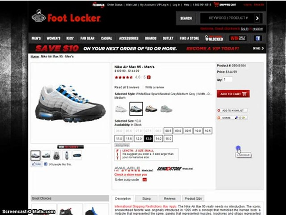 Foot Locker Promo Codes and Coupons
