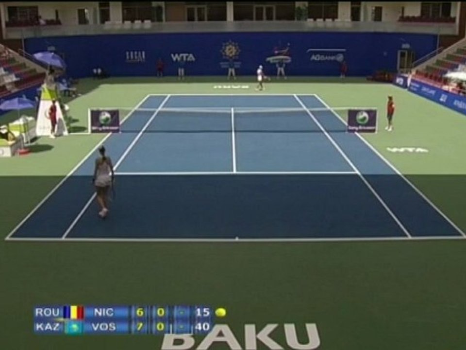 Baku -Voskoboeva glänzt gegen Niculescu