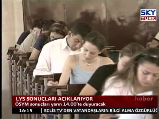 LYS Sonuçları Açıklanıyor