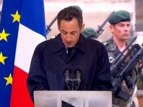 Honoring French soldiers who died in Afghanistan