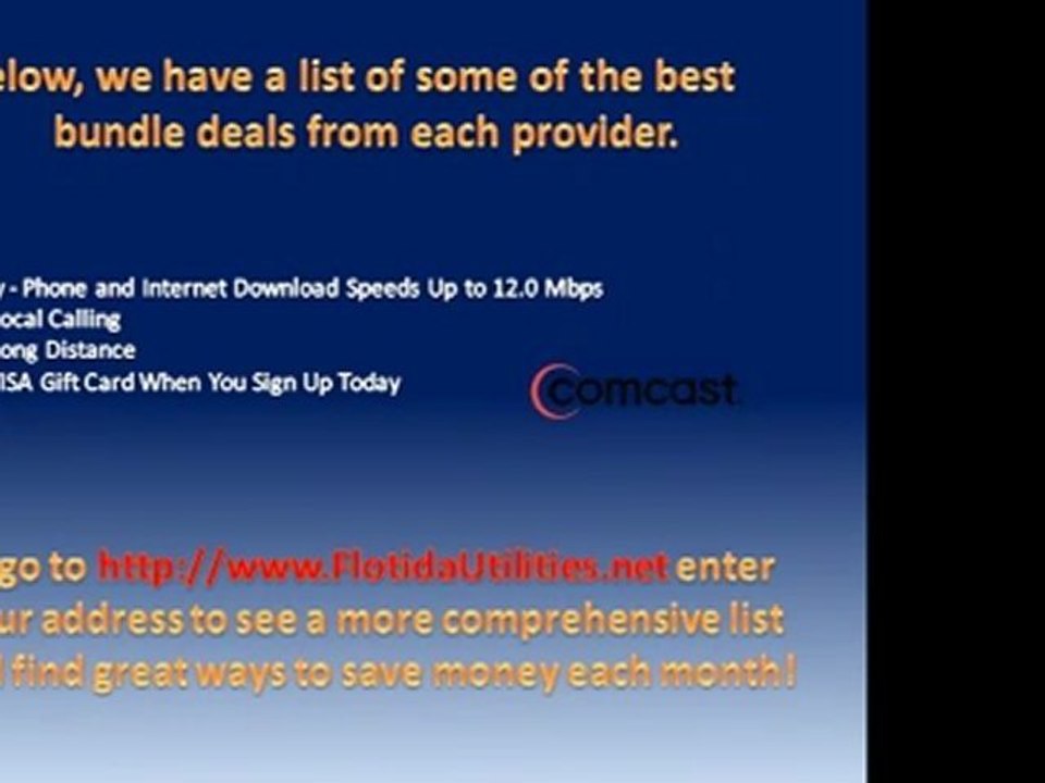 FloridaUtilities | Find the Best Bundle Deals and Prices