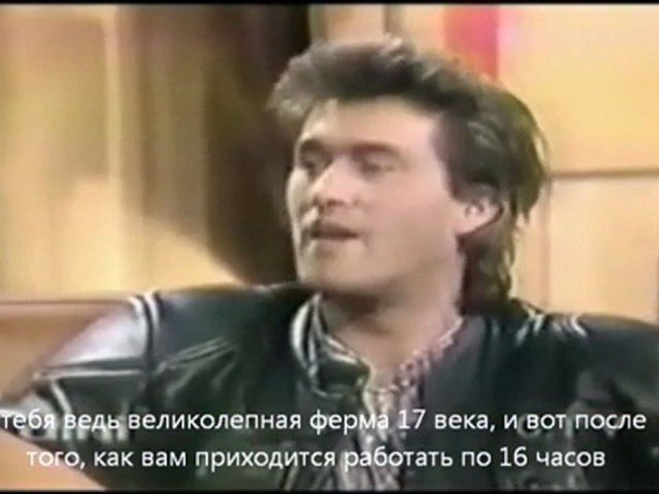 Рой Дюпюи и Пета Уилсон на Дини - шоу 2 часть (1999, русские субтитры)