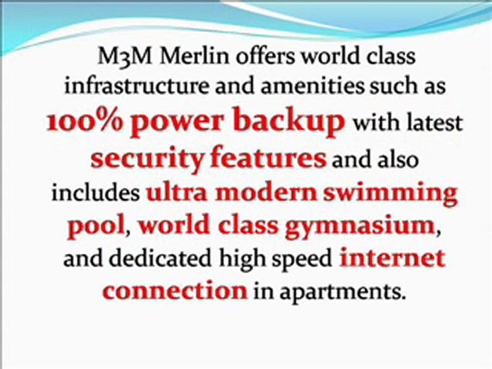 M3M Gurgaon, M3M Merlin in Sector 67, M3M Merlin flats in Gurgaon