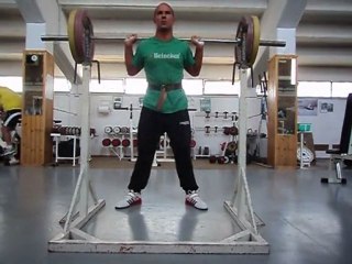 Cipriani Training squat 100kg x5 6° serie