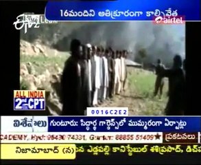 Very Crucial Real Visual - 16 pak Police Shot Dead by talibans - Live Video